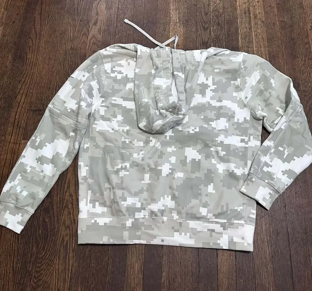Nike NFL Cleveland Browns 2024 Salute To Service Arctic Camo Pullover Hoodie L